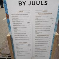 Menu at Juuls Domburg in Domburg