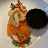 Vegan sashimi  at Juuls Domburg in Domburg