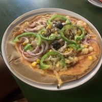 Gluten free vegetable pizza  at Buffet Atlas in Cavtat