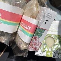 Vegan, gluten free goodies, and local made aromatic organic soaps  at Bexley Natural Market Co-op in Columbus