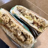 The best vegan Cuban Sandwich I’ve had.  at Grilled! in Brooklyn