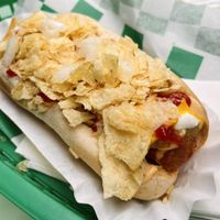 Colombian Hot Dog  at Grilled! in Brooklyn