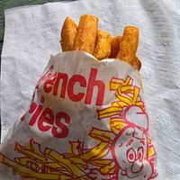 Fries at Grilled! in Brooklyn