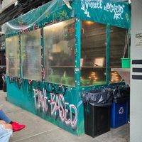 Outside at Grilled! in Brooklyn