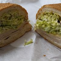 Light Warrior (no black olives or tomato) at Subvegan Sandwiches in Garden Grove