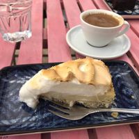 Lemon Meringue at Inga's Veggie Heaven in Nicosia