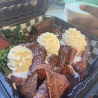 Strawberry French Toast special  at Hue Cafe & Apothecary in Owings Mills