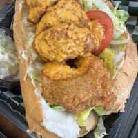 "Shrimp" po-boy  at Hue Cafe & Apothecary in Owings Mills
