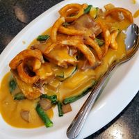 Curry vegan "duck" at Chef Kenny's Vegan Dim Sum in Las Vegas