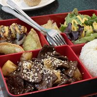 Bento Lunch Special - Korean Vegan BBQ at Chef Kenny's Vegan Dim Sum in Las Vegas