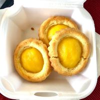 Eggless tarts at Chef Kenny's Vegan Dim Sum in Las Vegas
