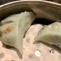 Vegan spinach dumpling at Chef Kenny's Vegan Dim Sum in Las Vegas