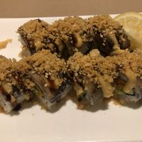 Roll (we ate a piece already)  at Chef Kenny's Vegan Dim Sum in Las Vegas