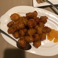Orange chicken   #Veganuary at Chef Kenny's Vegan Dim Sum in Las Vegas