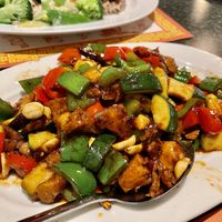 Kung Pao  at Chef Kenny's Vegan Dim Sum in Las Vegas