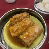 Mushroom tofu roll  at Chef Kenny's Vegan Dim Sum in Las Vegas