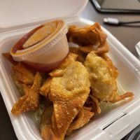Fried wontons   at Chef Kenny's Vegan Dim Sum in Las Vegas
