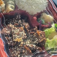 Korean bbq bento box #Veganuary at Chef Kenny's Vegan Dim Sum in Las Vegas
