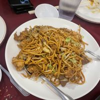 Fried noodles with veggies   at Chef Kenny's Vegan Dim Sum in Las Vegas