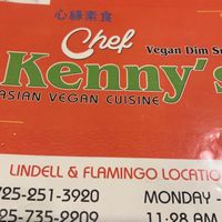   at Chef Kenny's Vegan Dim Sum in Las Vegas