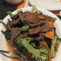 Beef and broccoli at Chef Kenny's Vegan Dim Sum in Las Vegas