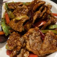 Hunan beef  at Chef Kenny's Vegan Dim Sum in Las Vegas