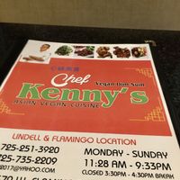   at Chef Kenny's Vegan Dim Sum in Las Vegas