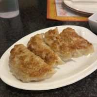 Pan fried pork dumplings   at Chef Kenny's Vegan Dim Sum in Las Vegas