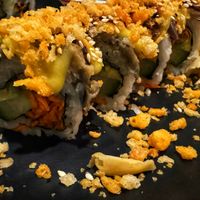 Crunch roll  at Chef Kenny's Vegan Dim Sum in Las Vegas