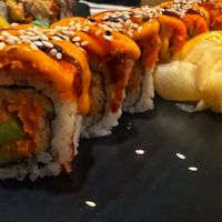 Spicy tunaa  at Chef Kenny's Vegan Dim Sum in Las Vegas