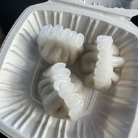 Peanut vegan pork dumplings  at Chef Kenny's Vegan Dim Sum in Las Vegas