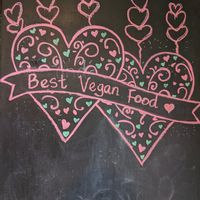 Sign upon arrival at Chef Kenny's Vegan Dim Sum in Las Vegas