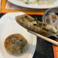 green onion  at Chef Kenny's Vegan Dim Sum in Las Vegas