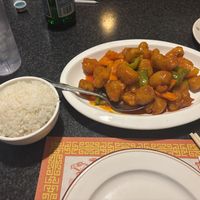 Sweet and sour chicken   at Chef Kenny's Vegan Dim Sum in Las Vegas