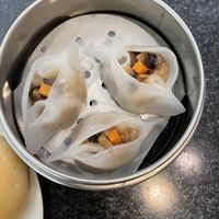 Mushroom Dumplings….so good!   at Chef Kenny's Vegan Dim Sum in Las Vegas