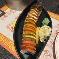 Rainbow roll  at Chef Kenny's Vegan Dim Sum in Las Vegas