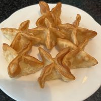 Cream cheese wontons   at Chef Kenny's Vegan Dim Sum in Las Vegas