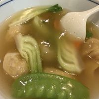 Dumpling soup  at Chef Kenny's Vegan Dim Sum in Las Vegas