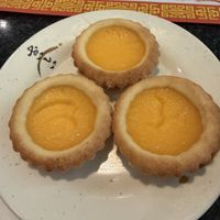 Vegan egg tart  at Chef Kenny's Vegan Dim Sum in Las Vegas