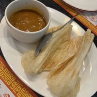 Roti with curry  at Chef Kenny's Vegan Dim Sum in Las Vegas