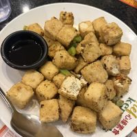 Salt and pepper tofu  at Chef Kenny's Vegan Dim Sum in Las Vegas