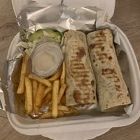 Falafel sandwich takeaway   at Arabian Tea House Restaurant & Cafe - Montenegro in Podgorica