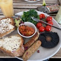   at North Laine Café in Brighton