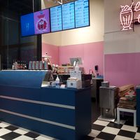 Interior at Kitty's Milkshake Bar in Helsinki