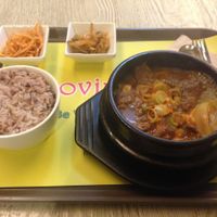 Korean bowl at Loving Hut Gangnam-gu - 러빙헛 in Seoul