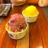 vegan ice cream!! at Loving Hut Gangnam-gu - 러빙헛 in Seoul