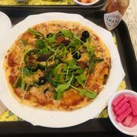Vegan Pizza 💚  at Loving Hut Gangnam-gu - 러빙헛 in Seoul