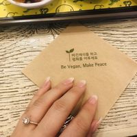 💚  at Loving Hut Gangnam-gu - 러빙헛 in Seoul