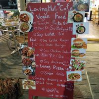 Menu at Loving Hut Gangnam-gu - 러빙헛 in Seoul