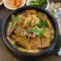 Beef ribs soup  at Loving Hut Gangnam-gu - 러빙헛 in Seoul